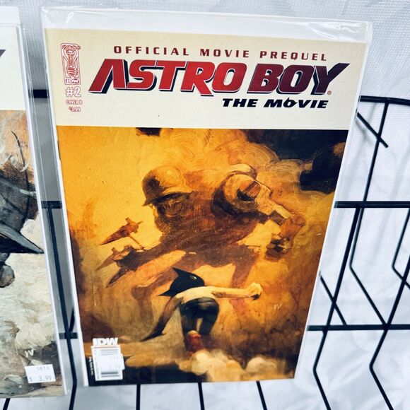 Astro Boy The Official Movie Prequel 1a-2a 1b-2b Lot (2009 IDW Comics) 1-2 - Picture 3 of 5